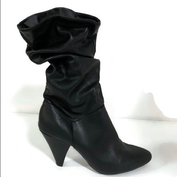 a new day Shoes - A new day Vegan Leather high heel boot